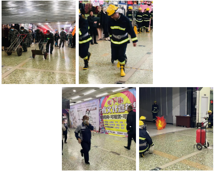 居安思危，防患未“燃”——鞍勤商業(yè)開展消防應(yīng)急逃生演練(圖2)